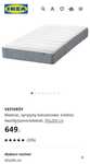 Materac VESTEROY IKEA 90X200
