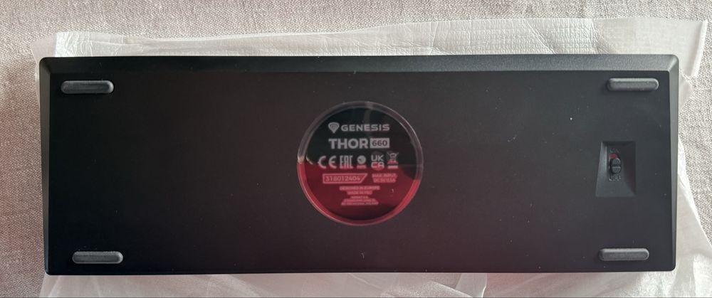 Klawiatura mechaniczna Genesis Thor 660 Black