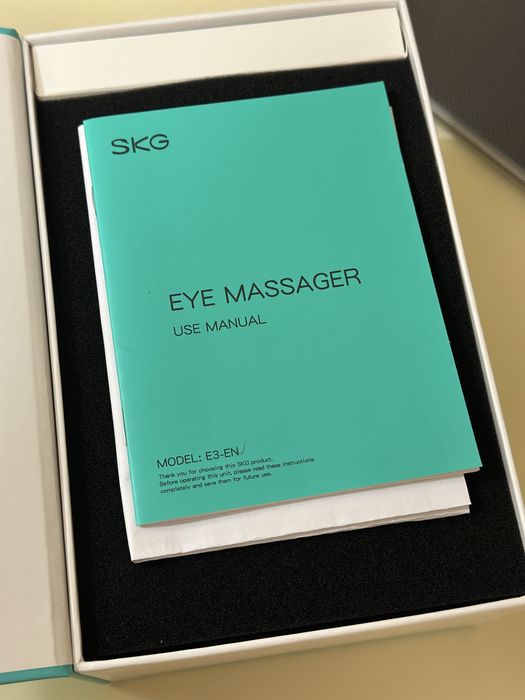 Масажер для очей skg e3-en зі звукотерапією