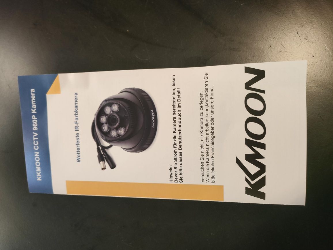 Zestaw monitoring 4 kamery kkmoon 960p