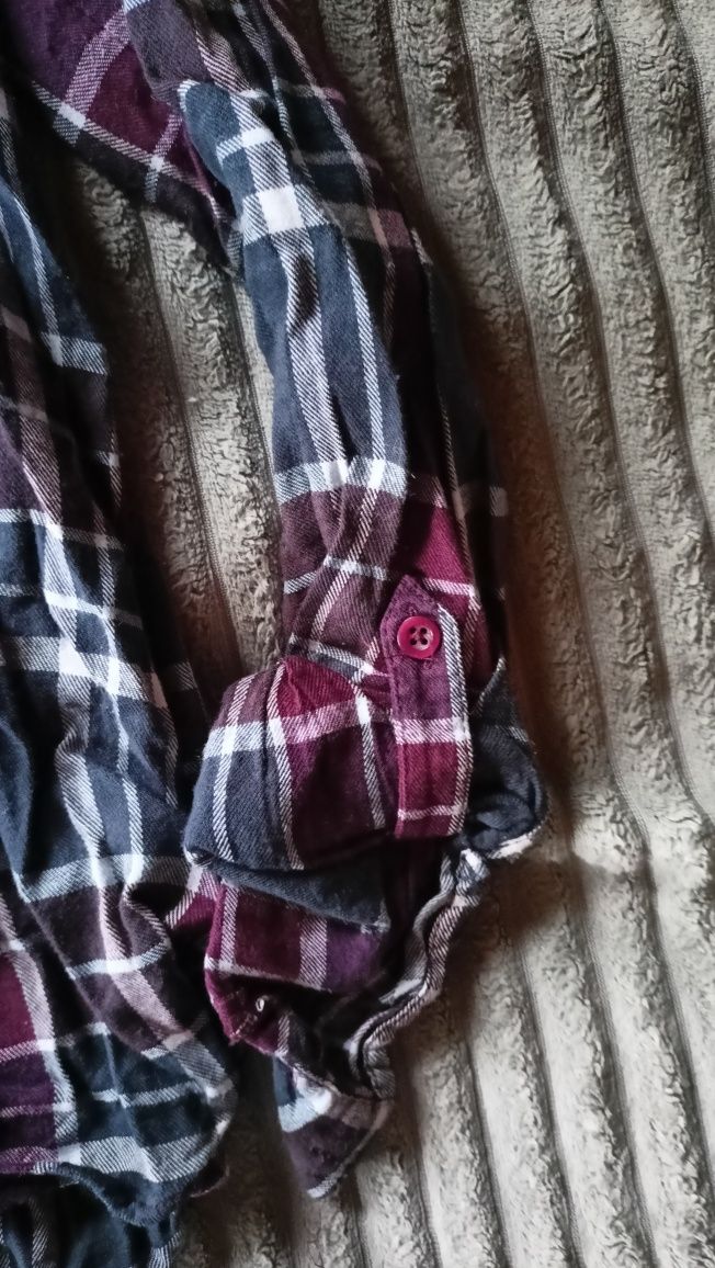 Koszula flanelowa dla dziewczynki 146