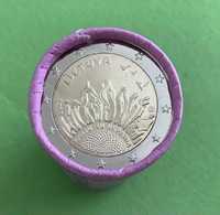 Литва 2 евро 2023 г. Разом з Україною ( 1 ролл 25 монет )