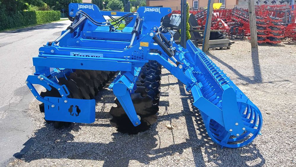 brona talerzowa hydrauliczna JANPOL SHREK 4m 560 talerz daszek 600