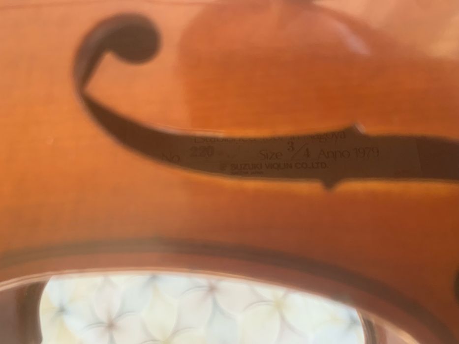 Skrzypce 3/4 suzuki nagoya 220
