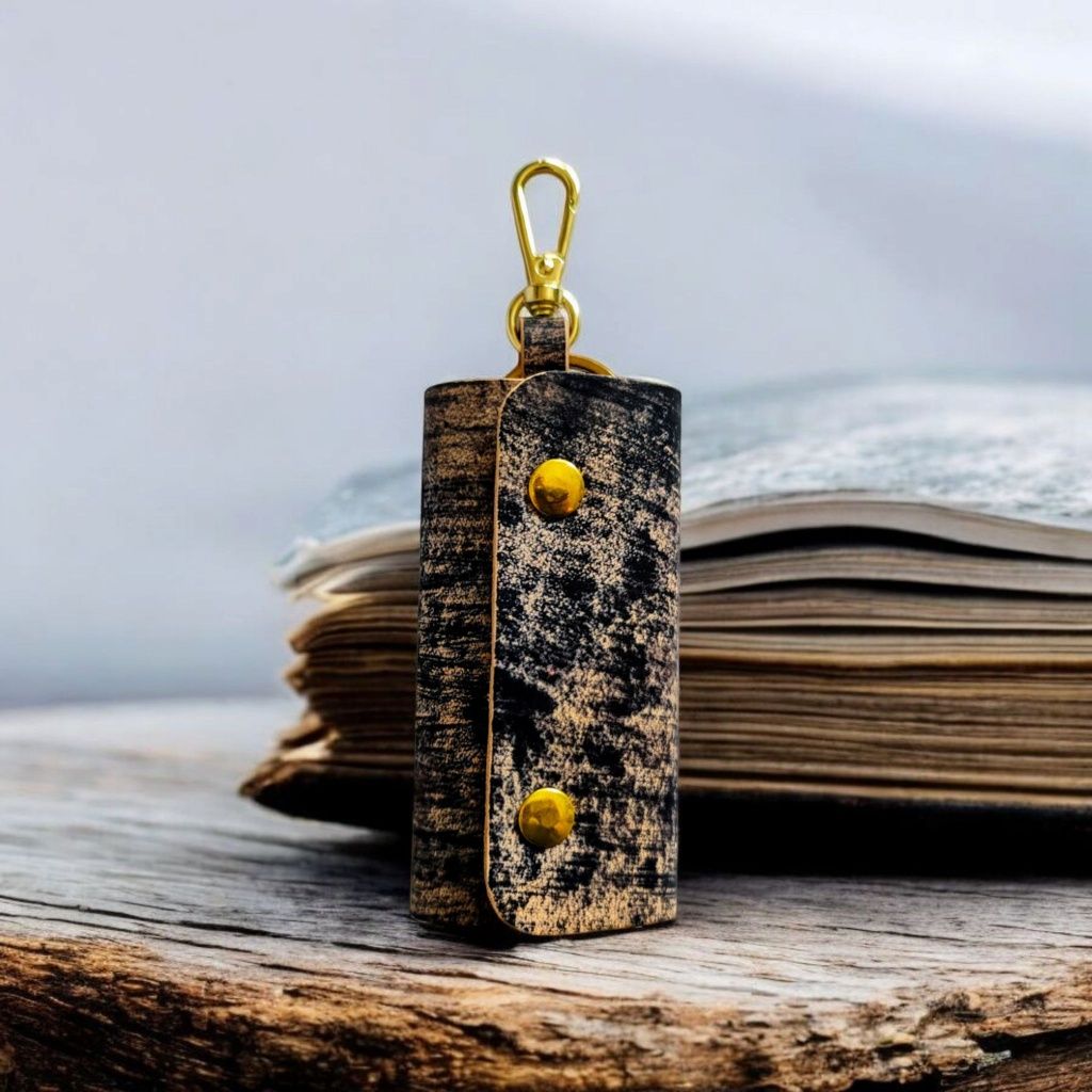 Etui na klucze HANDMADE skóra naturalna