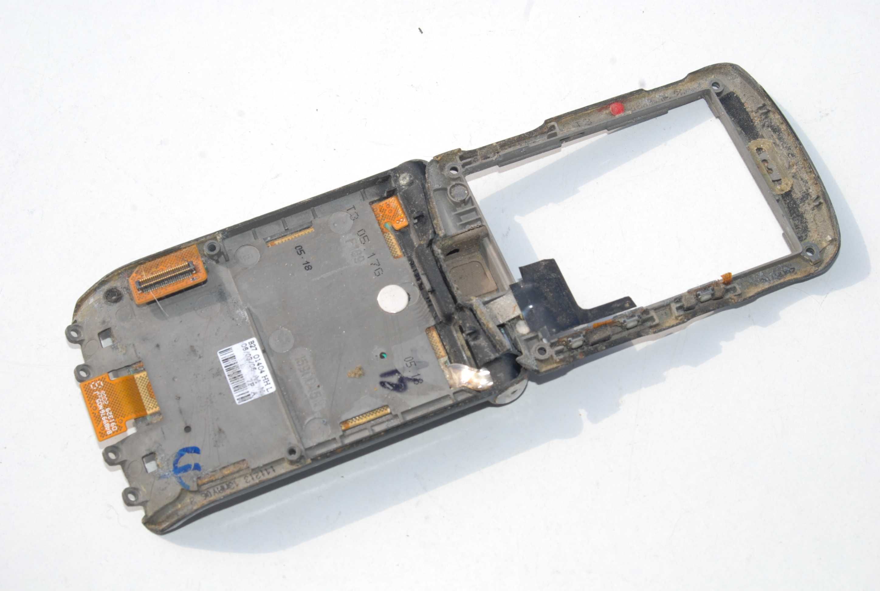 Oryginalna obudowa ramka korpus środkowy taśma mikrofon Motorola V3