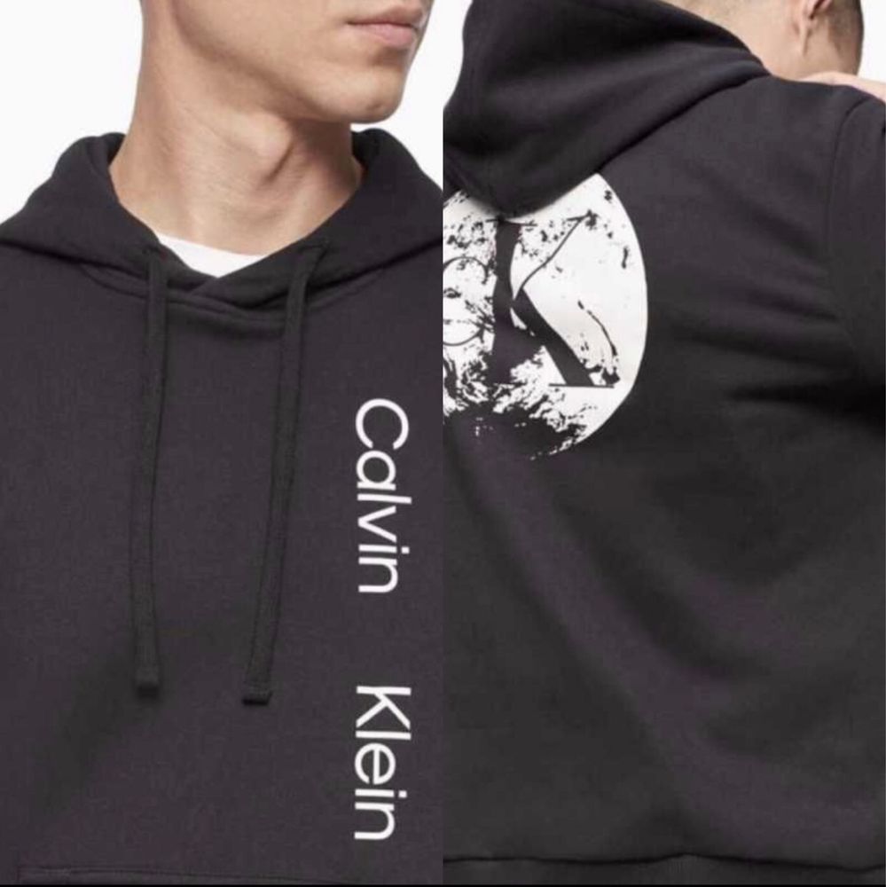 Худи Calvin Klein Earth Monogram Logo Hoodie размер XL. Оригинал