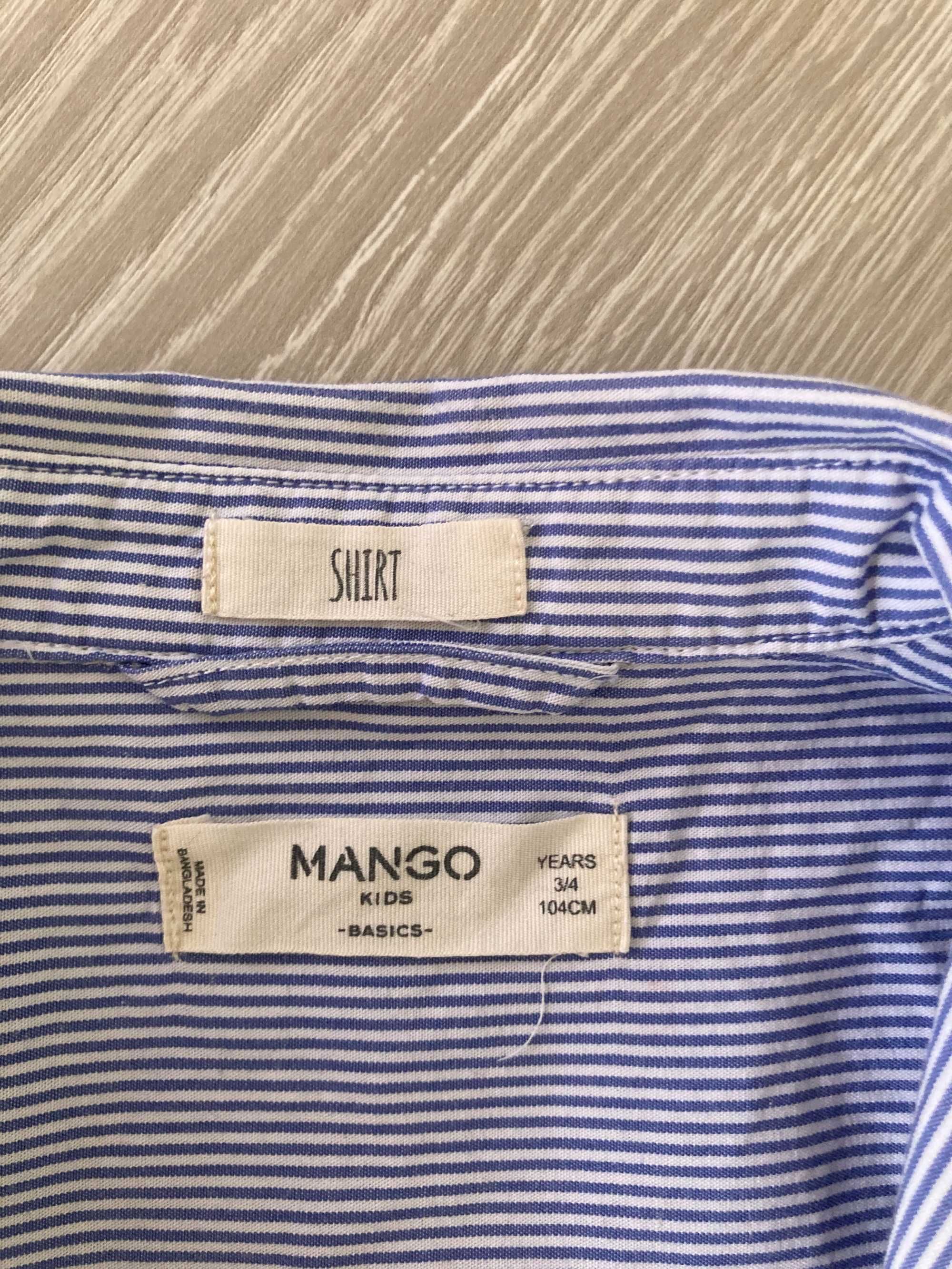 MANGO- koszula chłopięca 104 cm