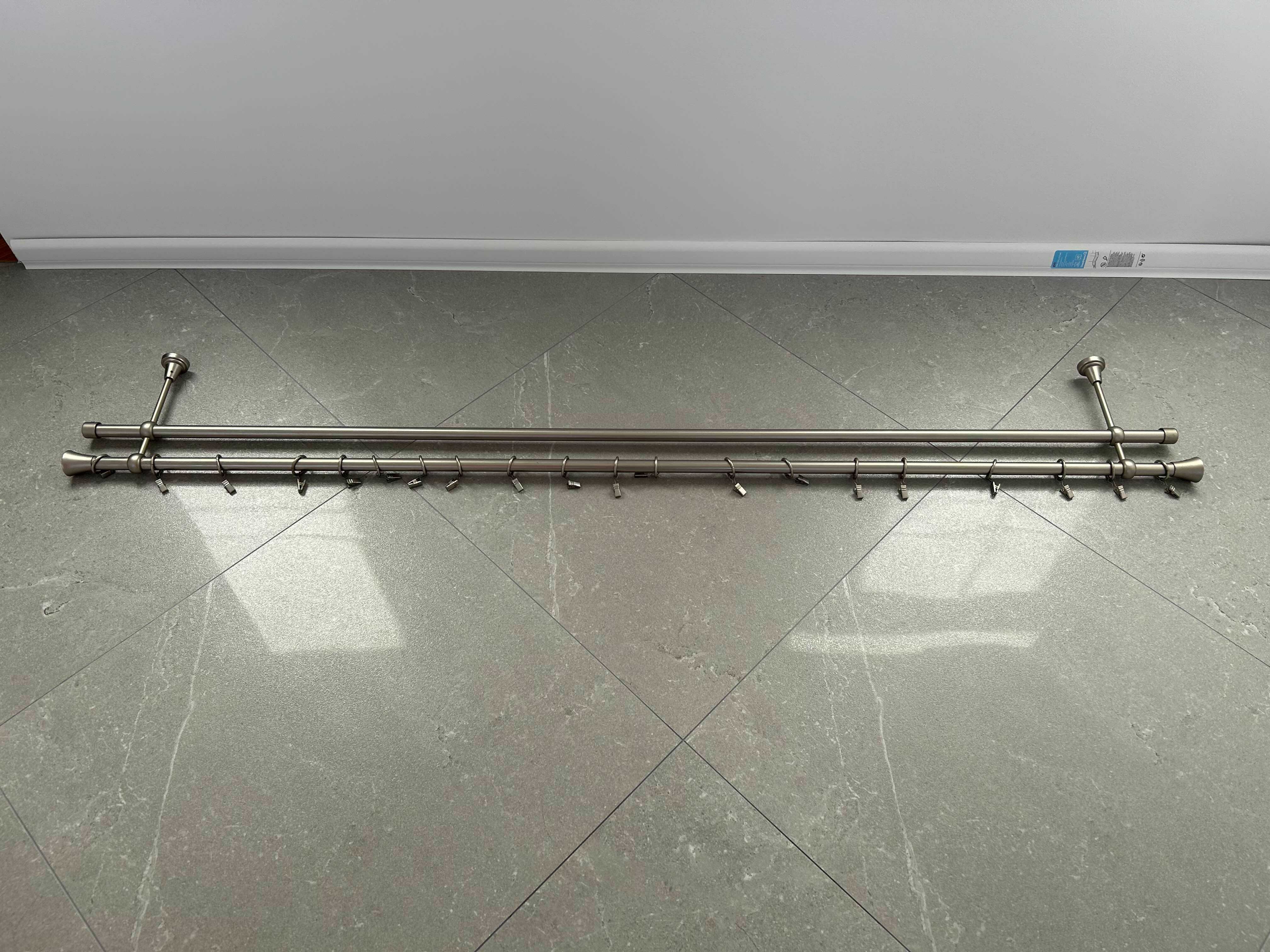 Karnisz metalowy 160 cm