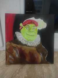 Obraz Shrek handmade