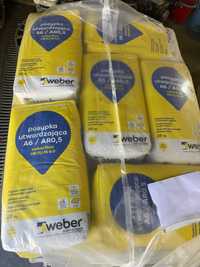 Krzemowa posypka firmy Weber do zacierania posadzek przemysłowych 25kg