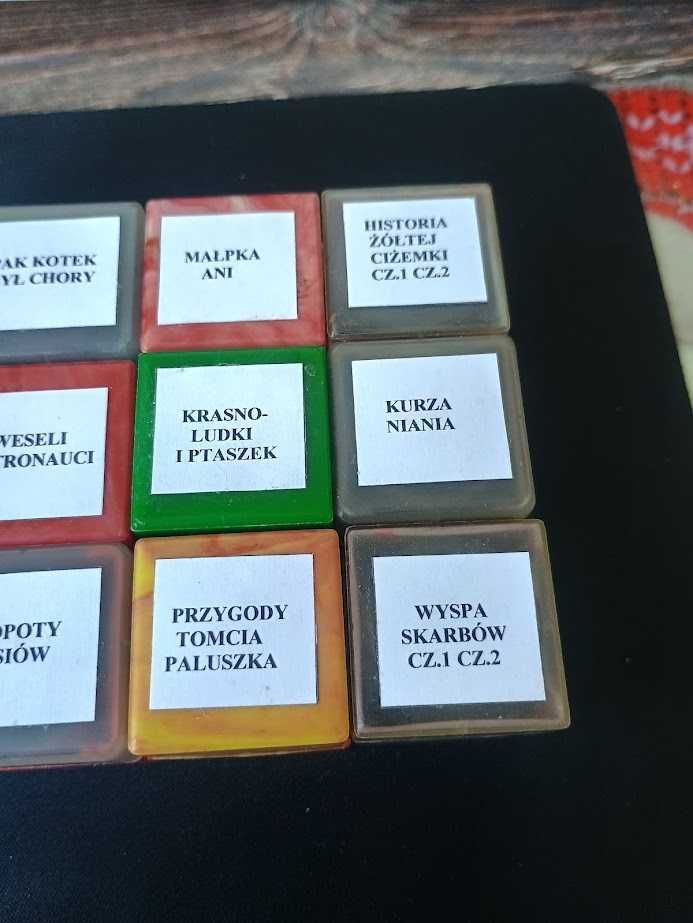 Bajki na rzutnik 12 sztuk zestaw E