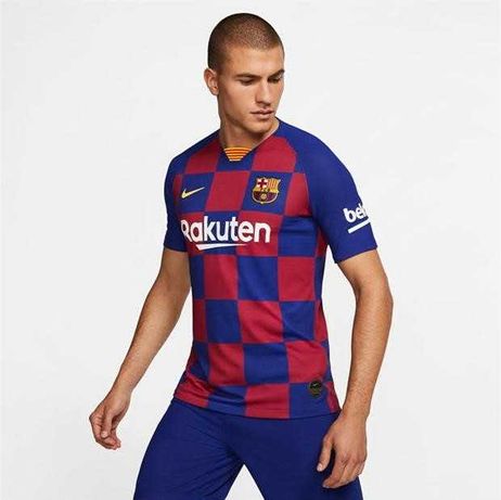 t shirt FC Barcelona camisola Nike La Liga futebol espanha