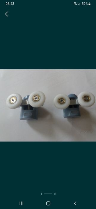 Rolki do kabin prysznicowych różne rodzaje