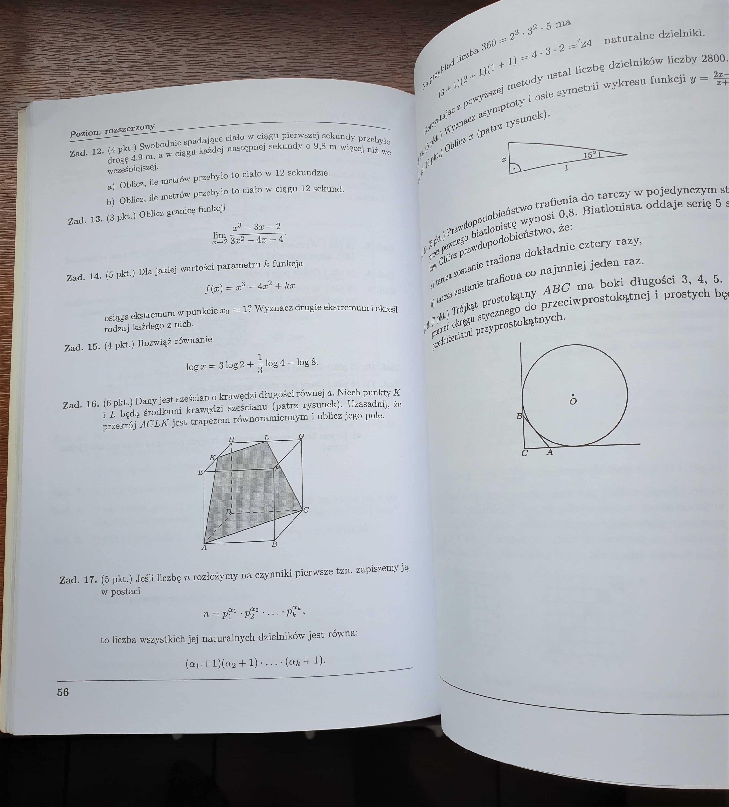 Testy maturalne z matematyki wydawnictwo Aksjomat