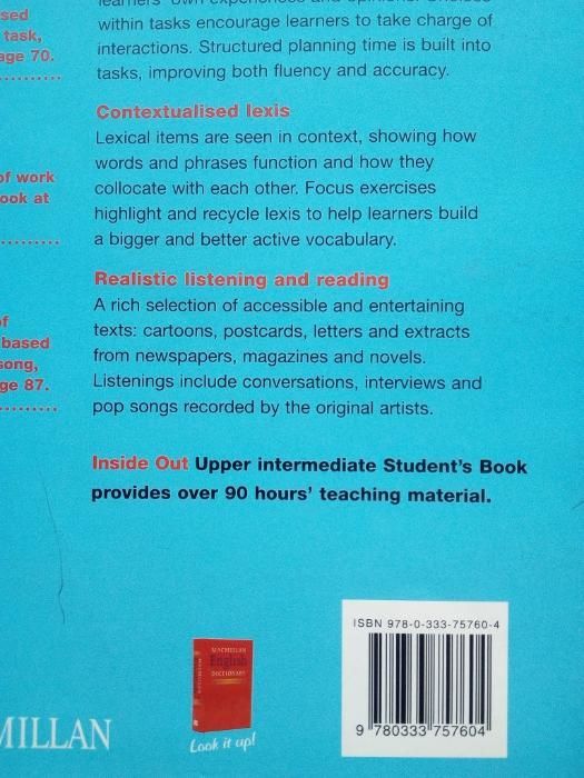 Inside Out Student book
