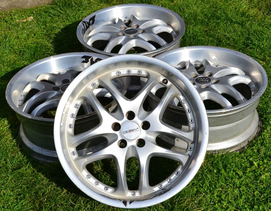 DEZENT 18" 5x100 rant VW Audi Seat Skoda