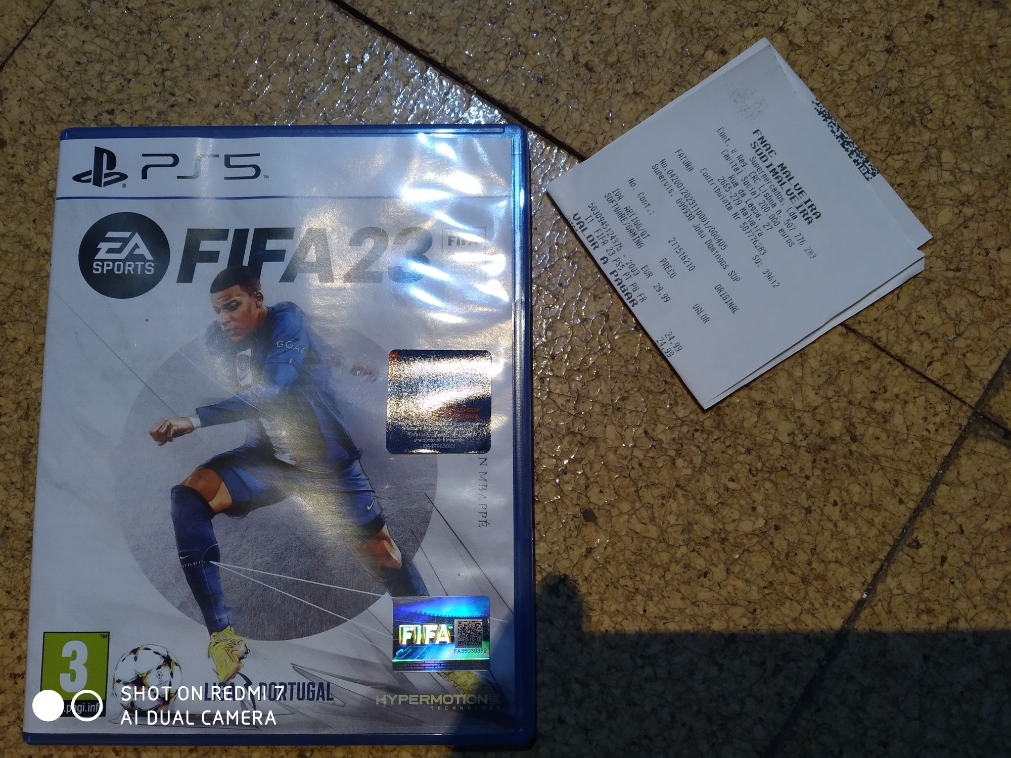 Fifa 23, PS5, novo, vendo ou troco