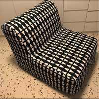 Dowóz gratis Ikea Lycksele murbo fotel rozkładany łóżko amerykanka