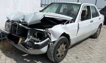 Mercedes 190 D W201 de 1989 disponível para peças