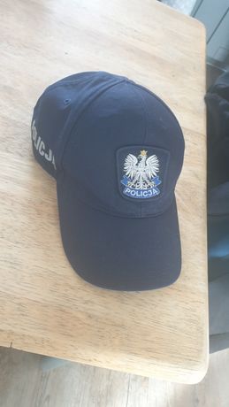Policyjna czapka letnia - kaszkietowka rozmiar 58