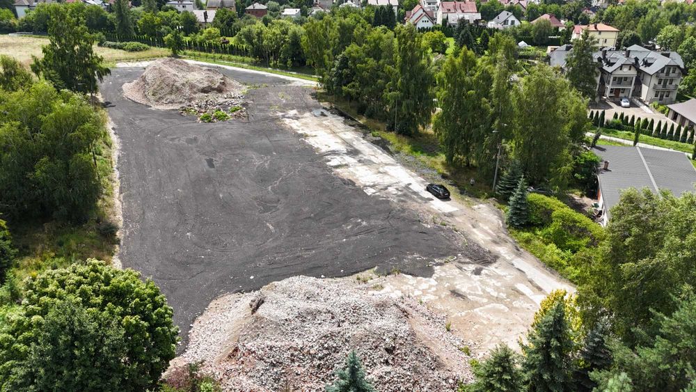 Plac ok 1 ha Krzeszowice, np pod parking aut ciężarowych lub inne