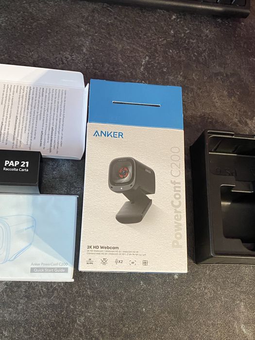 Вебкамера для стримов Anker c200 | 2k hd