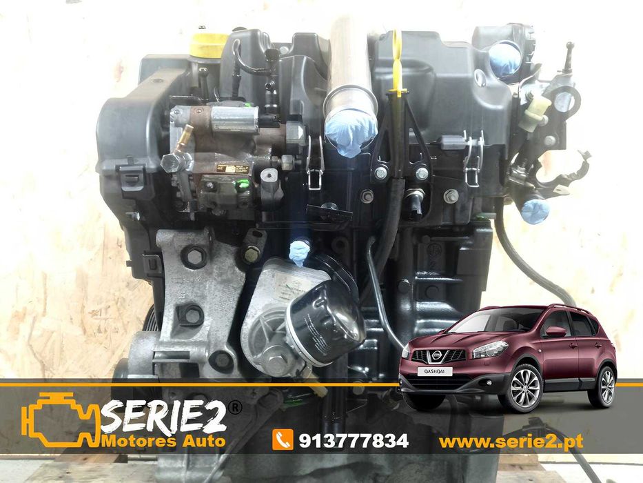 K9K282 Motor Nissan Qashqai 1.5 DCI 105cv