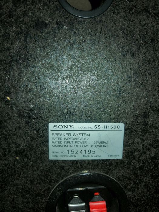 Kolumny do mini wieży sony