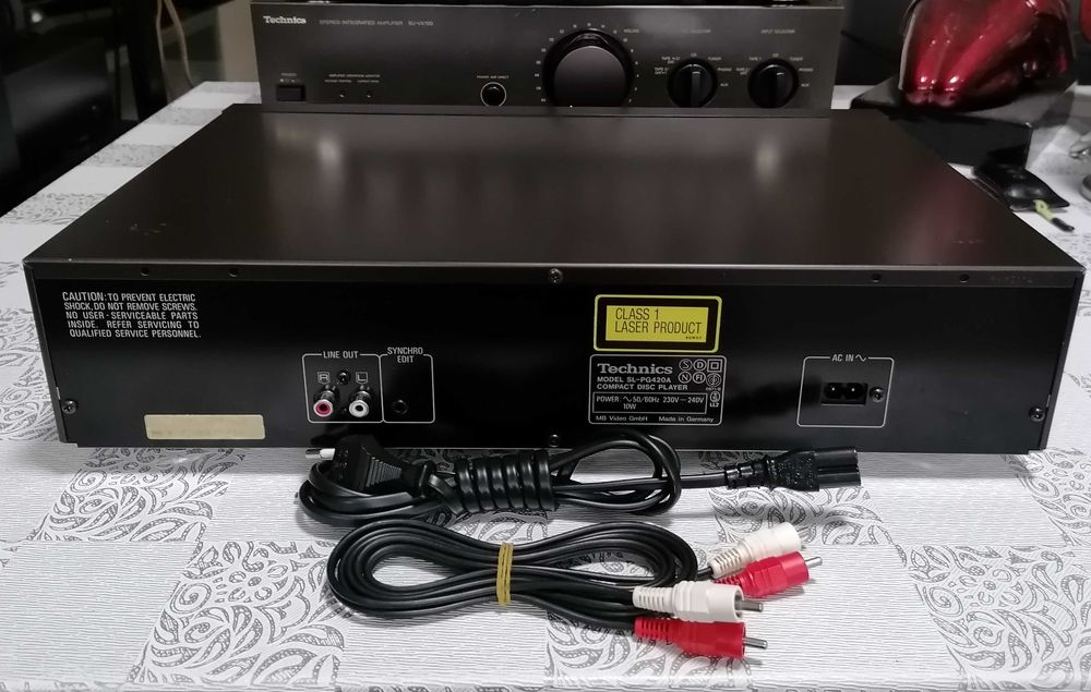 Leitor de discos Technics SL-PG420A, Em Excelente Estado