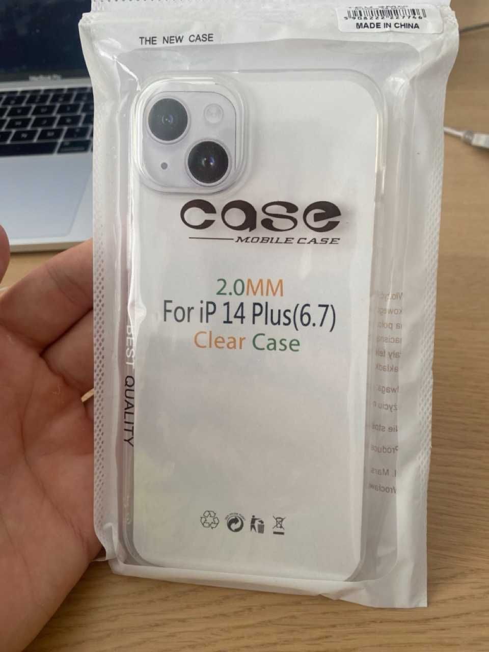 ETUI do telefonu, Przezroczyste PREMIUM do iPhone 14 PLUS