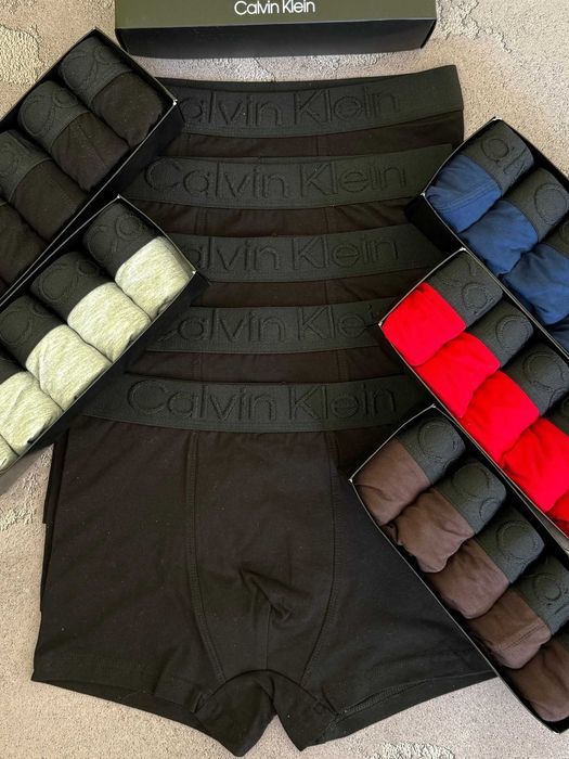 Турецькі чоловічі труси Calvin Klein 3D. Мужские боксеры