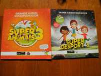 Grandes Álbuns Super Animais os dois por €5