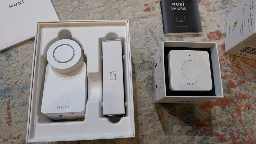 Pack Fechadura Inteligente Nuki Smart Lock 3.0 + Nuki Bridge