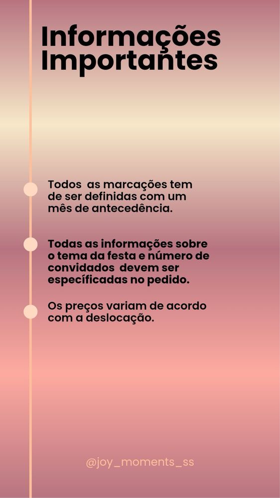 Decoração de festas