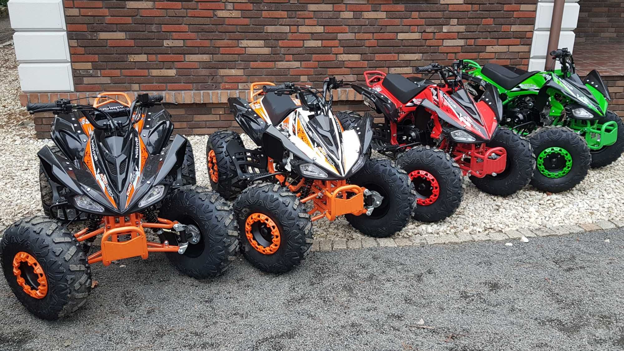 Quad 125cc atv RATY 7cal kxd raptor 110 14km Nowy Duży kład XXL apollo