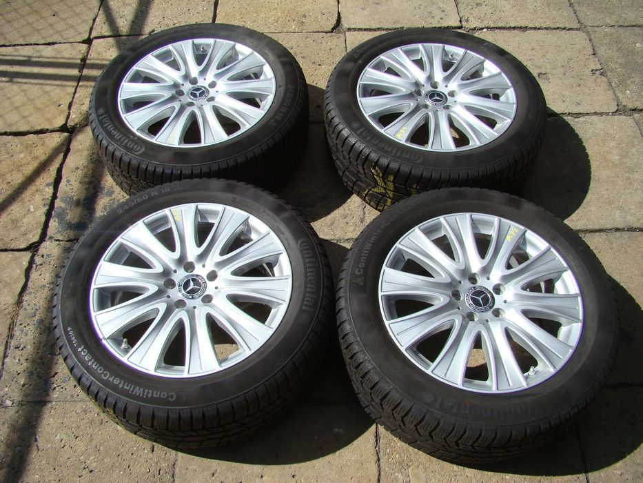 a79 5x112 Mercedes S-Klasa W222 Vito V-klasa W447 8jx18 245/50 opony zima czujniki