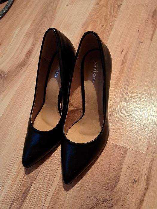 Buty czarne Wojas 39