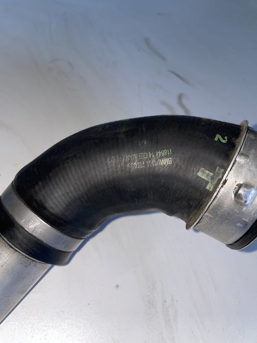 Патрубок интеркулера BMW X5 E53 на интеркулер левый 3.0d m57n бмв х5