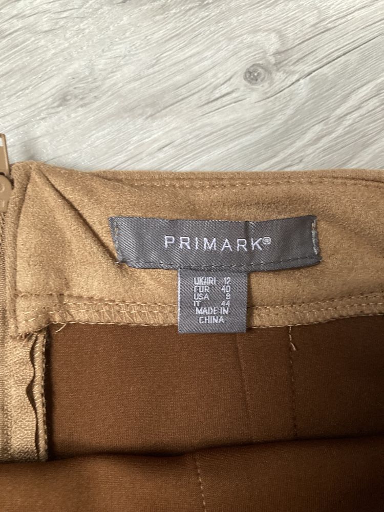 Юбка Primark замш