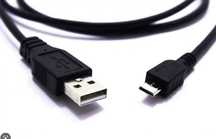 Kabel Micro USB 130cm (czarny nowy 1m-1,5m)