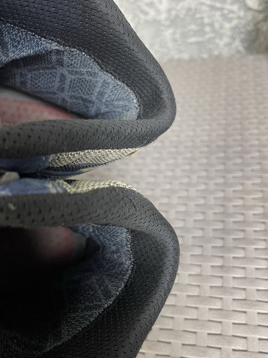 Lowa gore-tex ботинки 43-44 размер кожаные трекинговые синие