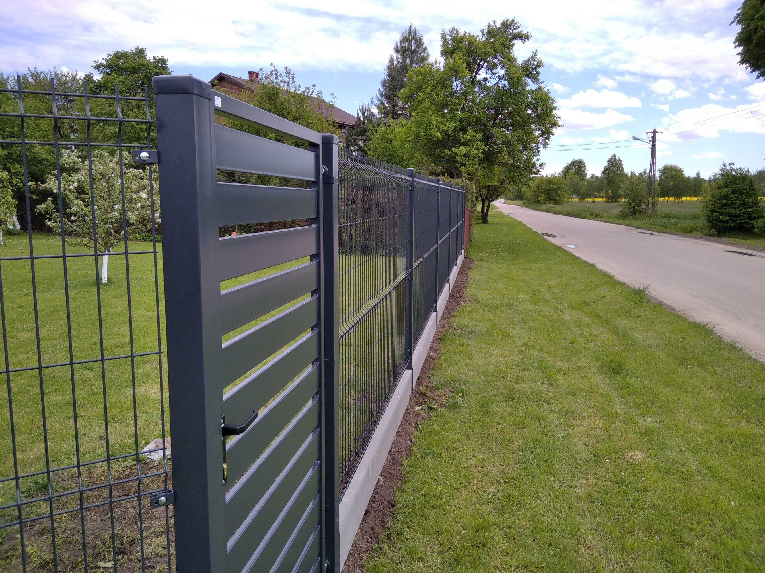 Montaż ogrodzeń, panelowe, siatkowe,betonowe, bramy przesuwne,