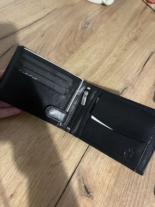 Skórzany portfel męski