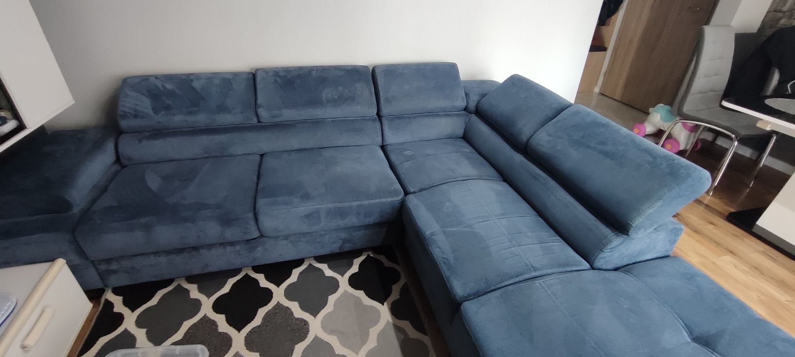 Narożnik Galaxy 225/280 cm Navy Blue