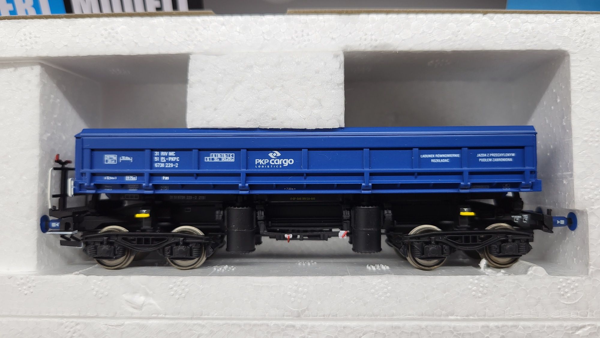 Albert modell 600032 zestaw wagonów DUMPCAR PKP CARGO ep VI  RARYTAS