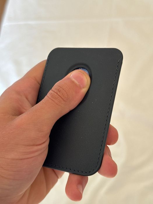 Leather iPhone Wallet carteira magnética para telefone