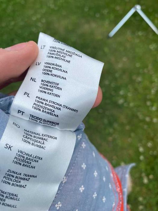 Spódnica Marc O’Polo bdb stan premium bawełna pomarańczowy koralowy S