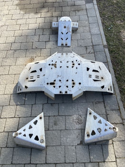 Osłony spodu aluminiowe Can am renegade 650 xxc 850 xmr 1000 can am g2