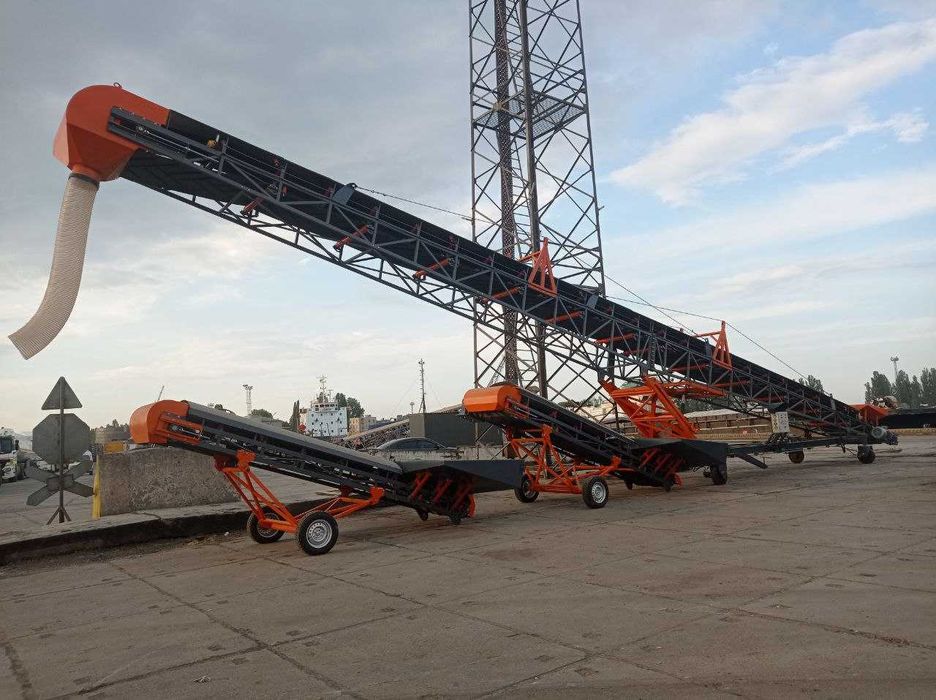 Розвантажувач зерновозів,барж, перевантажувач, навантажувач,конвейер